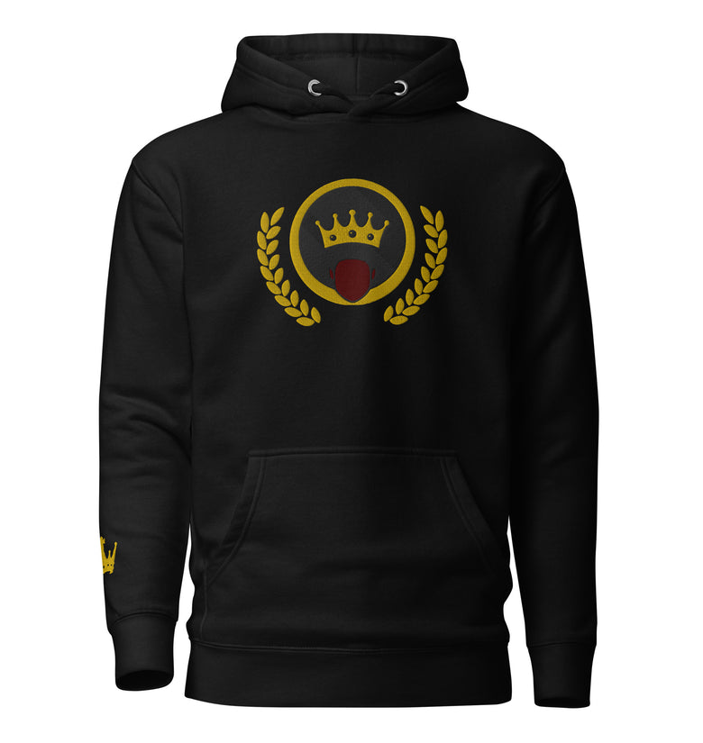 Afro Royal Embroidered Unisex Hoodie
