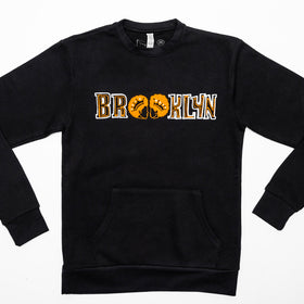 'Brooklyn' Unisex Sweatshirt w/front pocket