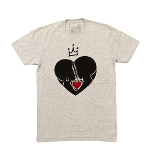 Electric Black Love Unisex T-shirt