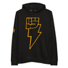 Black Lightning Unisex pullover hoodie