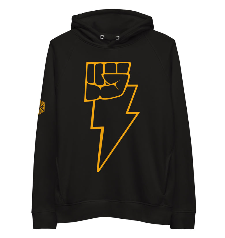 Black Lightning Unisex pullover hoodie