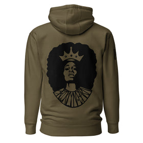 Blk Royalty AfroQueen Unisex Hoodie