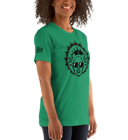 Crowned Afro Unisex T-shirt