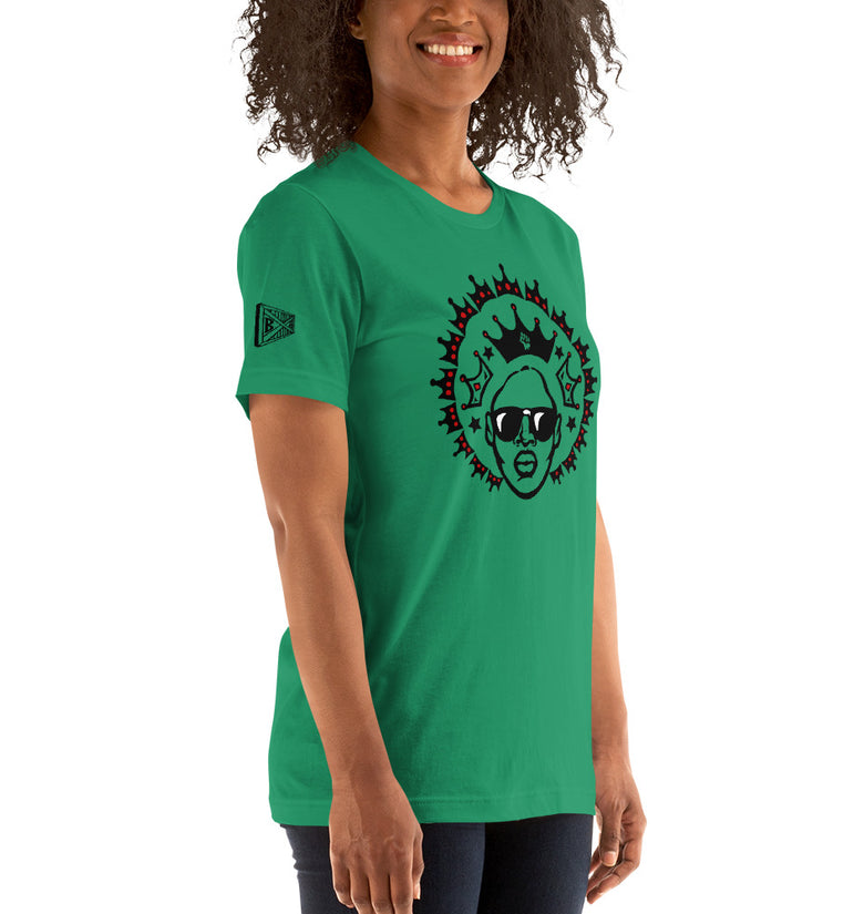 Crowned Afro Unisex T-shirt