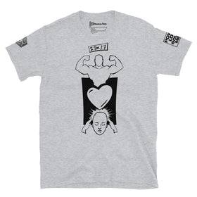 Power Love Sound Mind Short-Sleeve Unisex T-Shirt