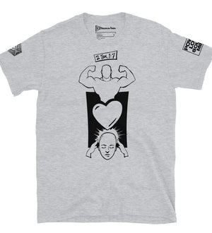 Power Love Sound Mind Short-Sleeve Unisex T-Shirt