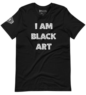 I Am Black Art BC Unisex t-shirt