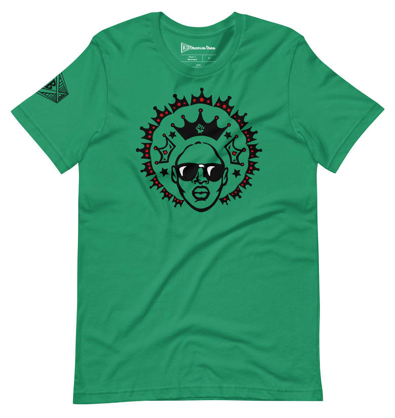 Crowned Afro Unisex t-shirt